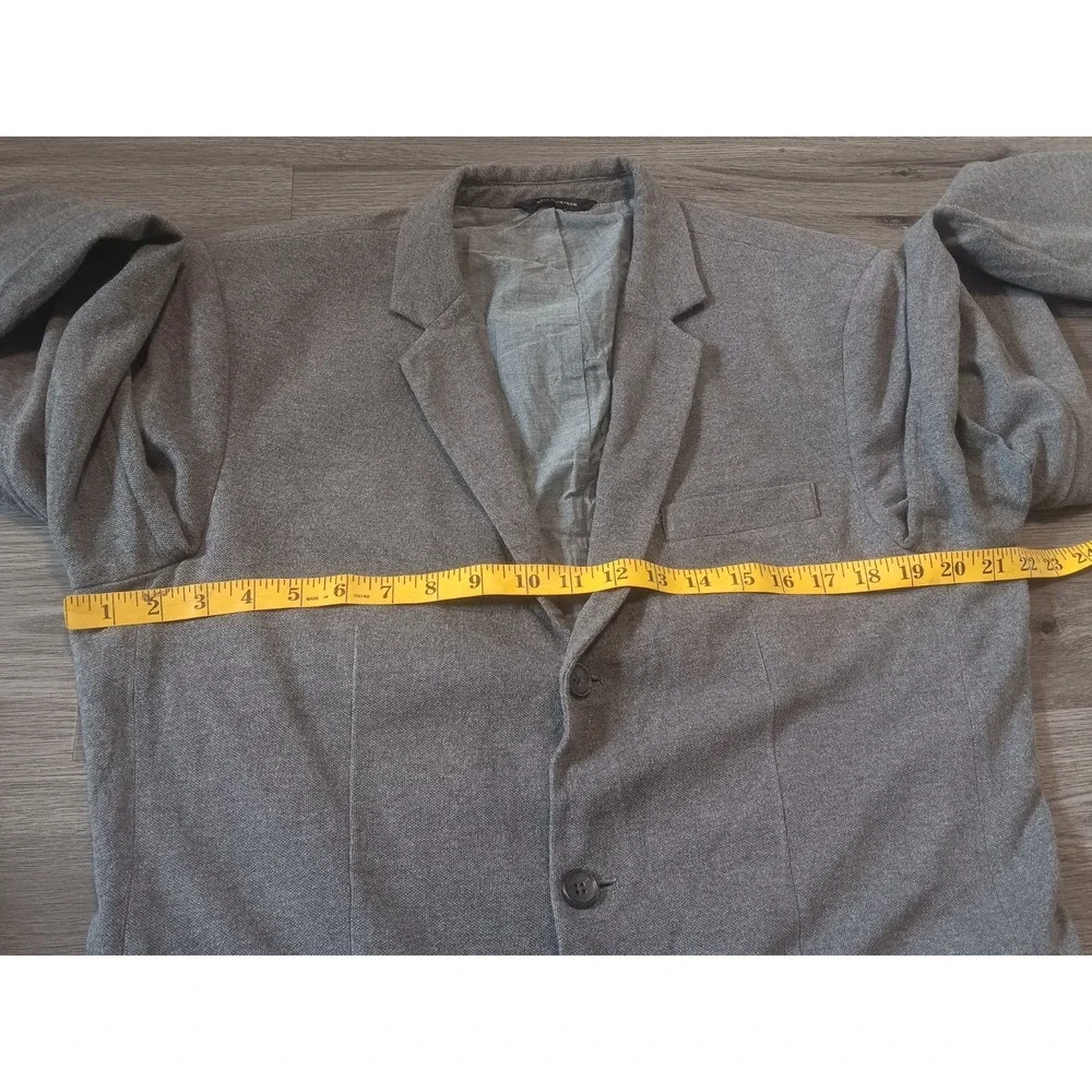 Banana‎ Republic Men's Gray 100% Cotton Tailored Slim Fit Sports Coat Size 44R